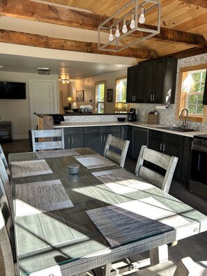 Dining - 3-bedroom House with River View in the Center of Town (Machias)