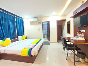 Superior Double Room, Multiple Beds, Air conditioning | Hypo-allergenic bedding, in-room safe, soundproofing, free WiFi - Hotel Kashi Grand Varanasi  (Varanasi)