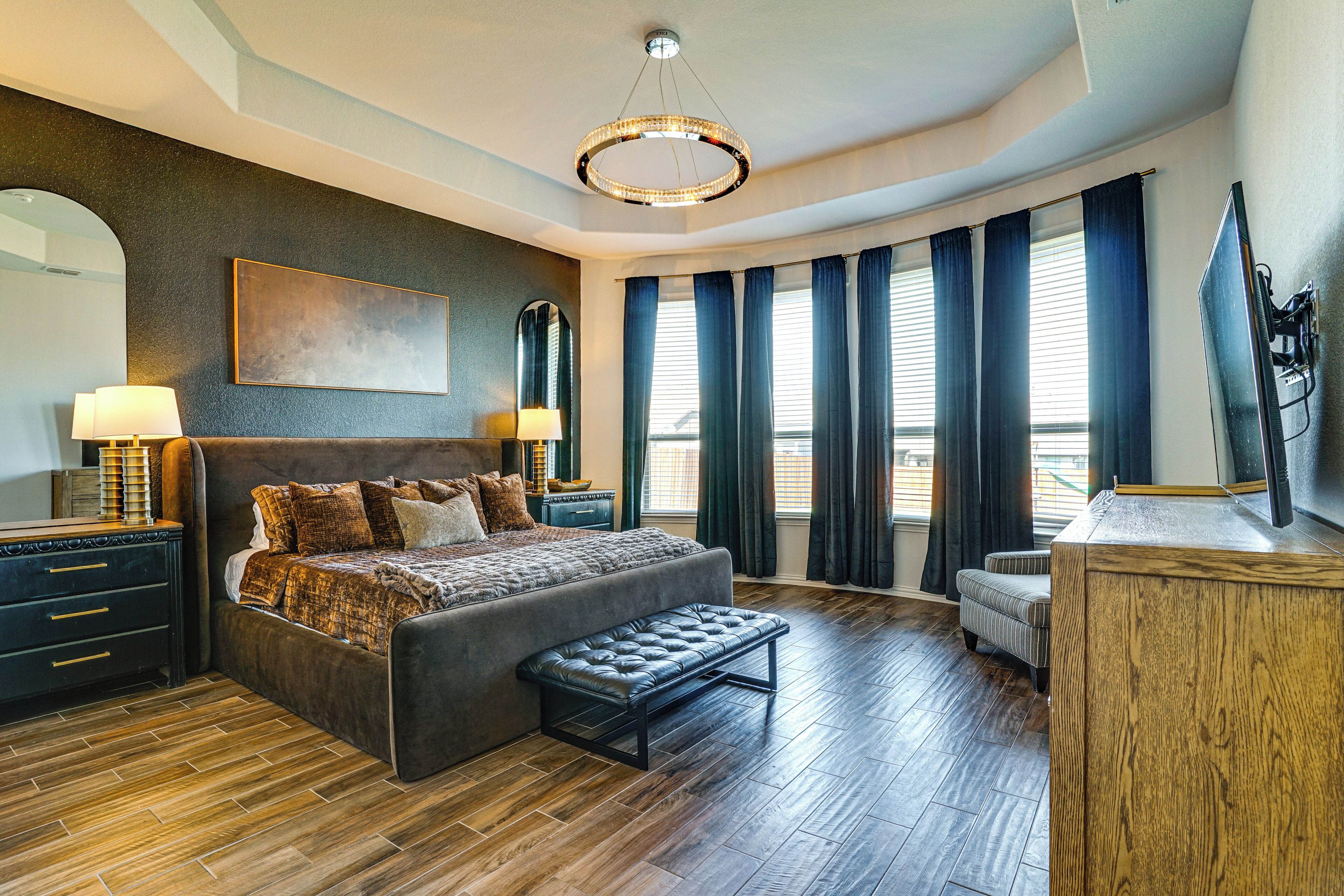 5 chambres, accès Internet