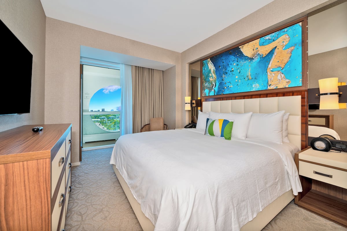 In-room safe, individually furnished, blackout curtains