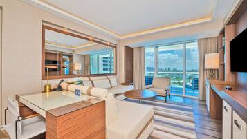 24-inch flat-screen TV with digital channels