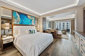 Luxury Apartment, 1 King Bed with Sofa bed, City View | In-room safe, individually furnished, blackout drapes - Luxury Suites at Fort Lauderdale Beach (Fort Lauderdale)