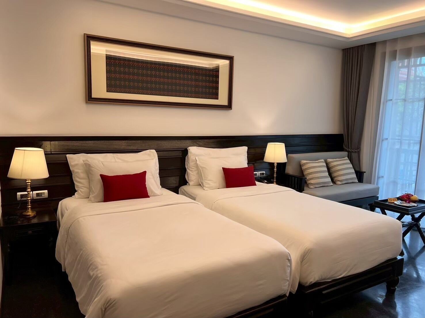 Deluxe Double or Twin Room, Balcony | In-room safe, desk, blackout drapes, free WiFi