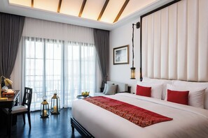 Premier Double or Twin Room, Balcony | In-room safe, desk, blackout drapes, free WiFi - Narinthra Heritage (Chiang Mai)
