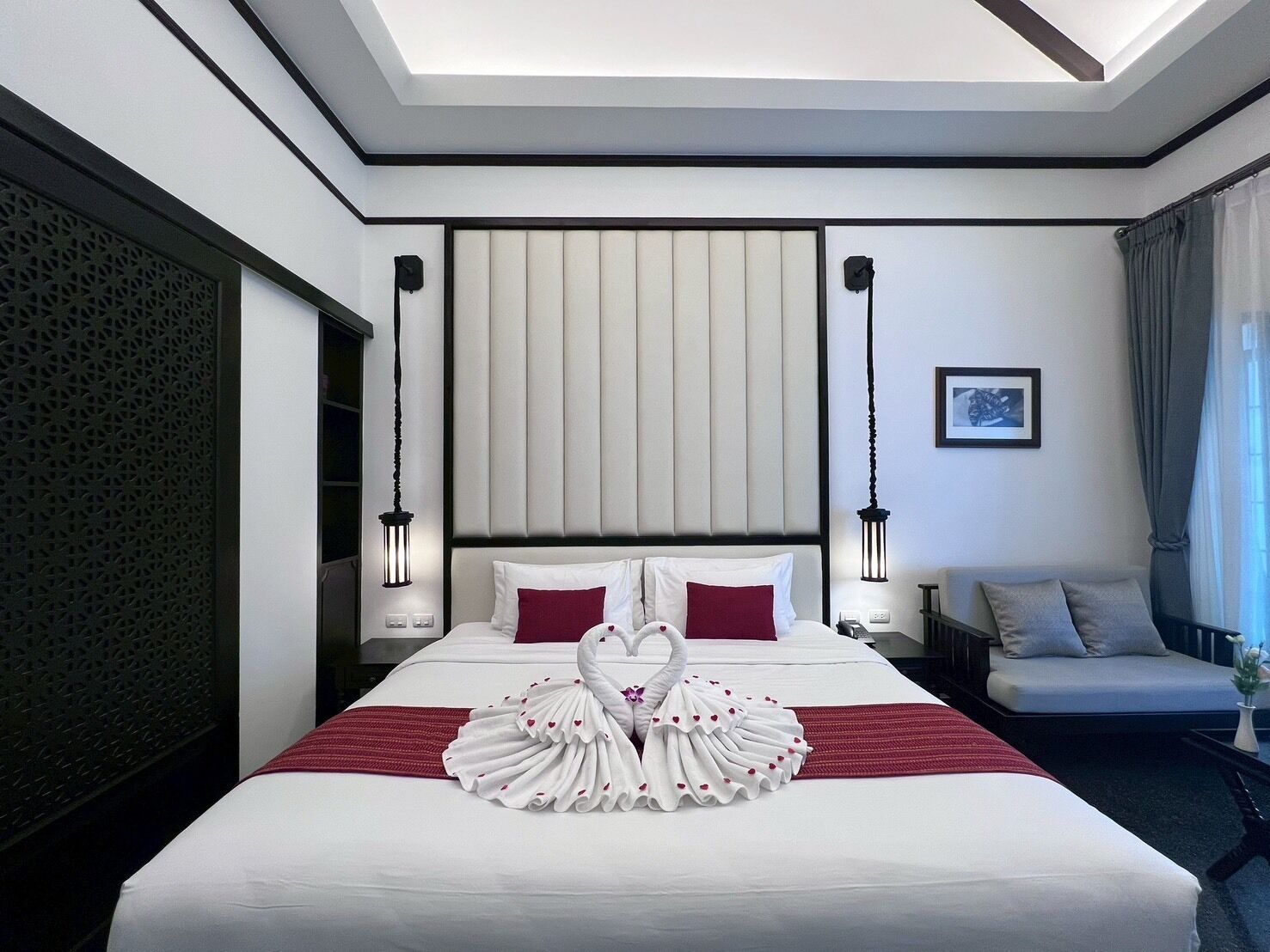 Premier Double or Twin Room, Balcony | In-room safe, desk, blackout drapes, free WiFi