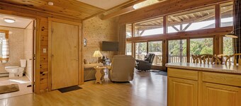 Mountain-View Deck! Cabin By Mt Abraham Trails