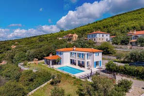 Exterior - Seaview Villa Luka With Pool (Rasa)
