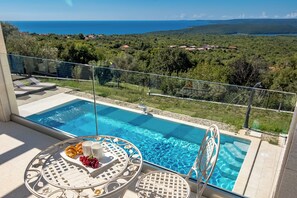 Family Villa, Multiple Bedrooms, Mountainside (Villa Luka with 50 sqm Pool) | Pool | Seasonal outdoor pool - Villa Luka With 50 sqm Pool (Rasa)
