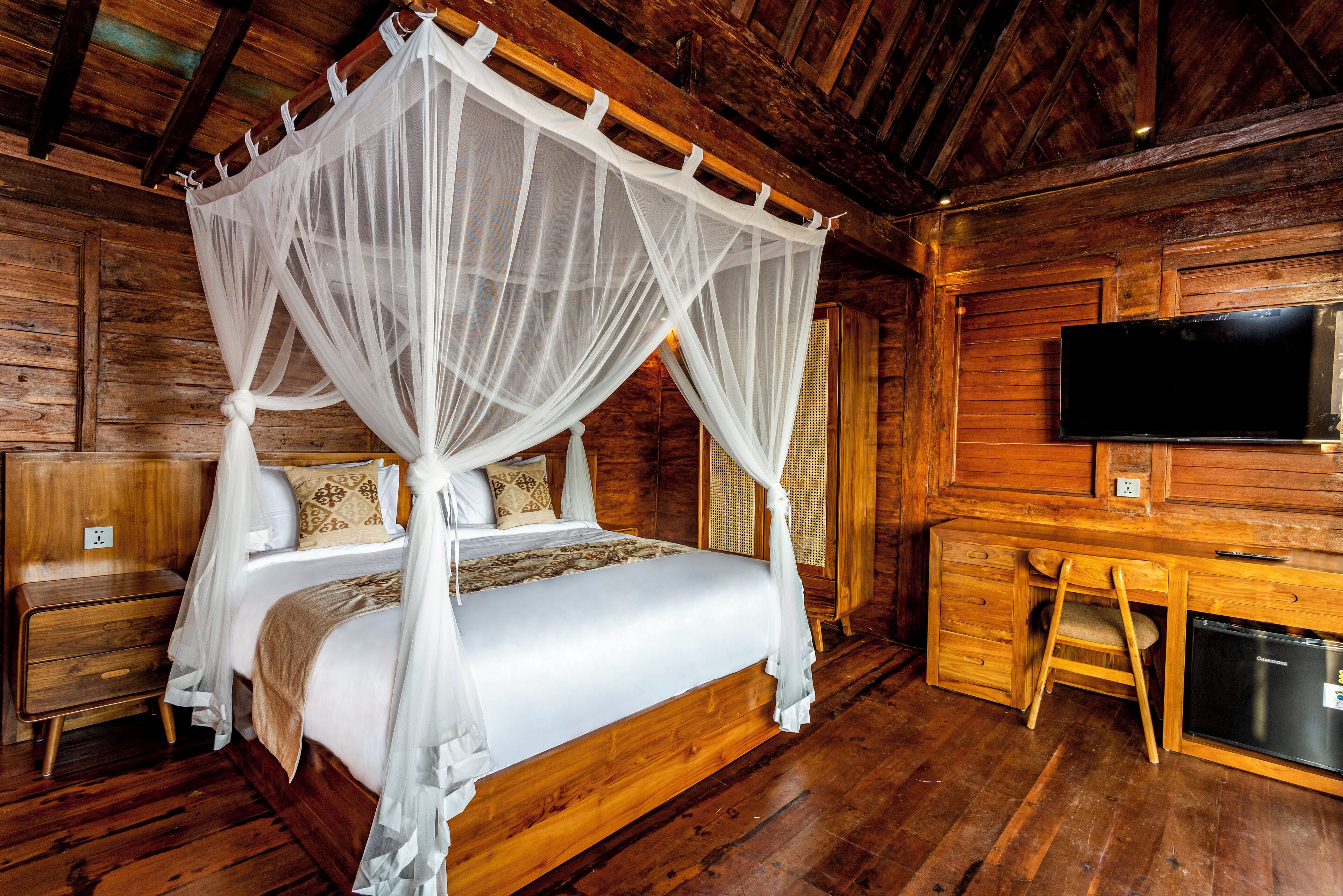 Vila, 1 kamar tidur, kolam renang pribadi | Meja kerja, ruang kerja ramah laptop, dan Wi-Fi gratis