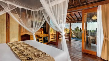 Villa, 1 Bedroom, Private Pool | Desk, laptop workspace, free WiFi