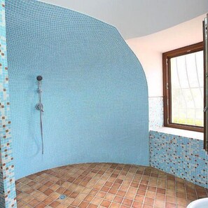 Ducha, toallas