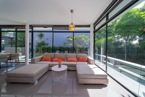 Living area - bangtao 3BR Modern Villa Wallaya Harmony (Phuket)