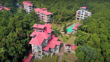 Majoituspaikan julkisivu