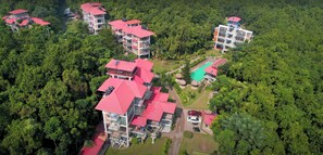 Voorkant van accommodatie