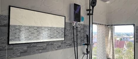 Gratis toiletartikelen, een bidet