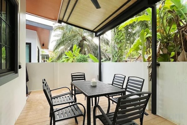 Restaurante al aire libre
