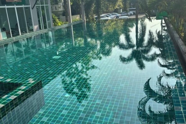 Alberca al aire libre