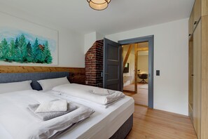 2 chambres, draps fournis