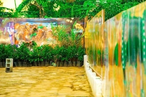 Khuôn viên nơi lưu trú
