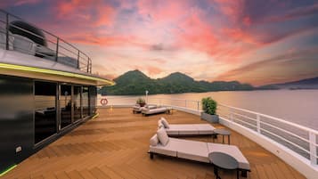 Suite Présidentielle, balcon, vue océan | Vue sur la plage/l’océan