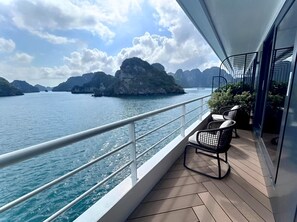 Junior Suite, Balcony, Ocean View | Balcony view - Sea Stars Premium Cruises (Ha Long)