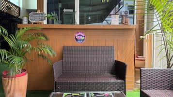 Fassade der Unterkunft