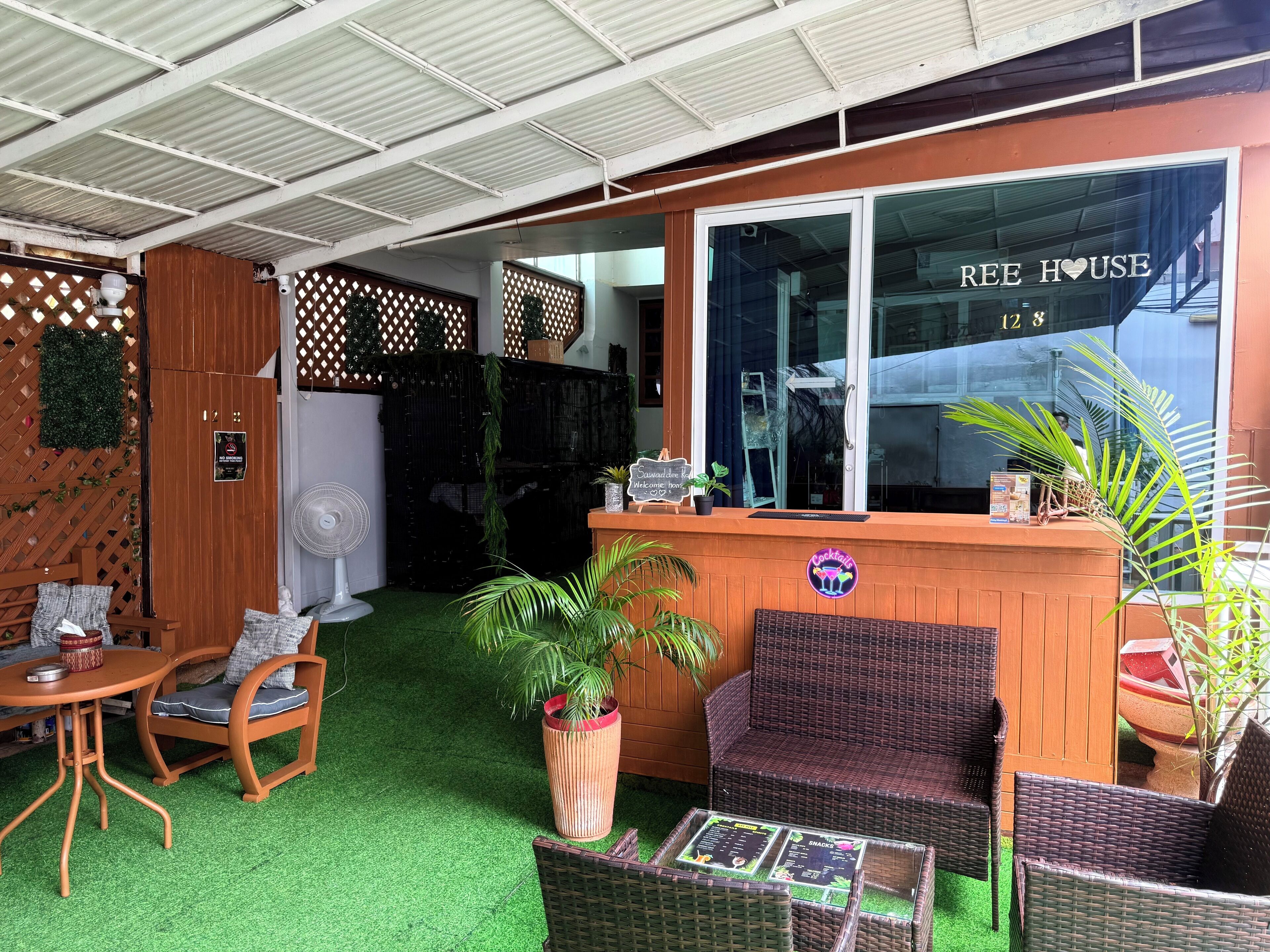 Façade de l’hébergement