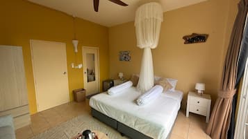 Blackout curtains, iron/ironing board, free WiFi