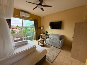 Deluxe Double Room, Balcony, Mountain View | Blackout drapes, iron/ironing board, free WiFi - Alura Guesthouse (Karon)