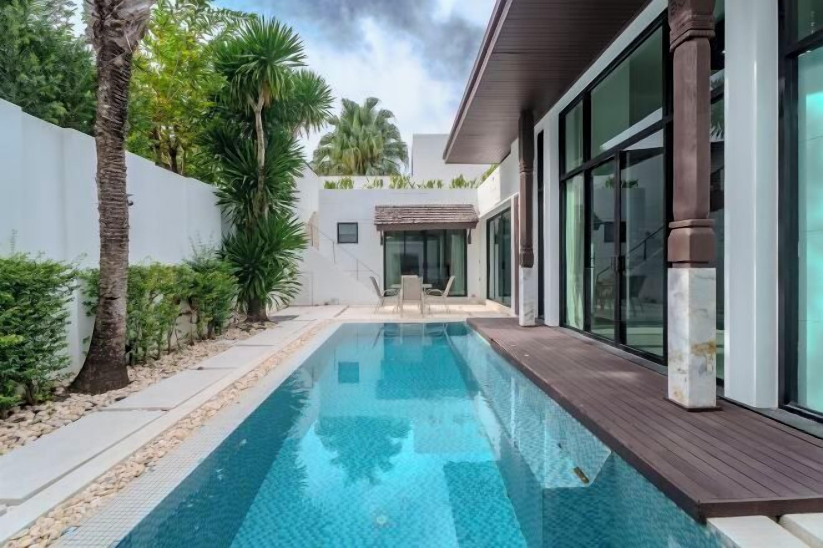 Alberca al aire libre