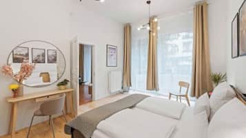 Soundproofing, iron/ironing board, cots/infant beds