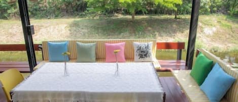 Opções para refeição ao ar livre