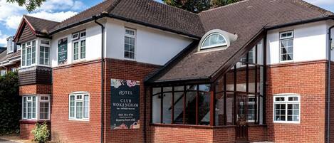 Fassade der Unterkunft