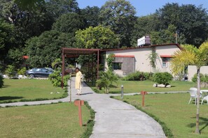 Entrada al alojamiento