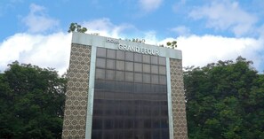 Fachada de la propiedad