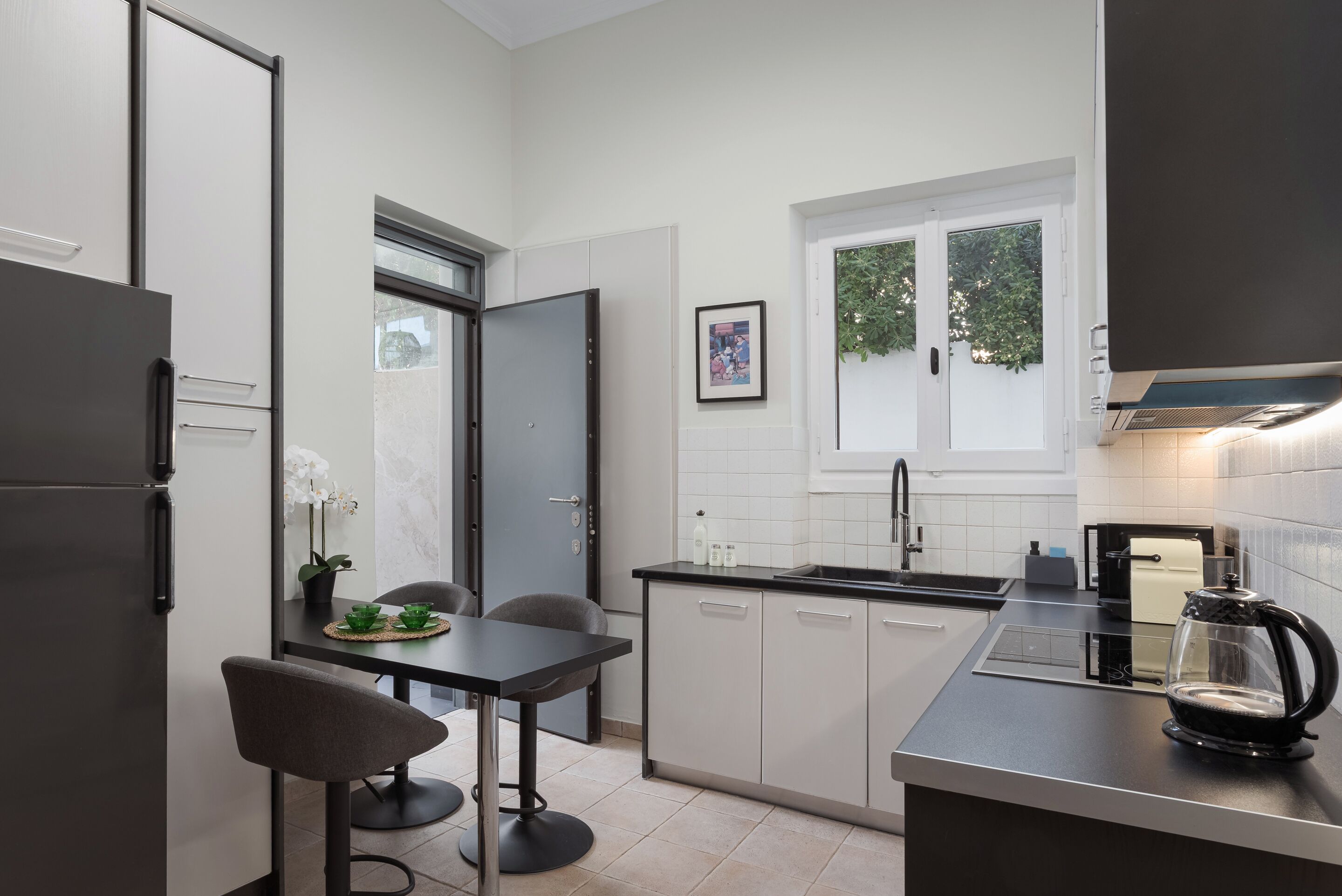 独立别墅, 花园景观 | 私人厨房 | 大冰箱、微波炉、烤箱、炉灶