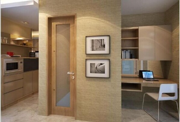 Exterior - 2 bedroom apartment near jiexpo with 6 bed & 2 bathroom (Central Jakarta)