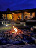 Front of property - evening/night