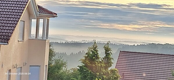 Uitzicht vanuit accommodatie