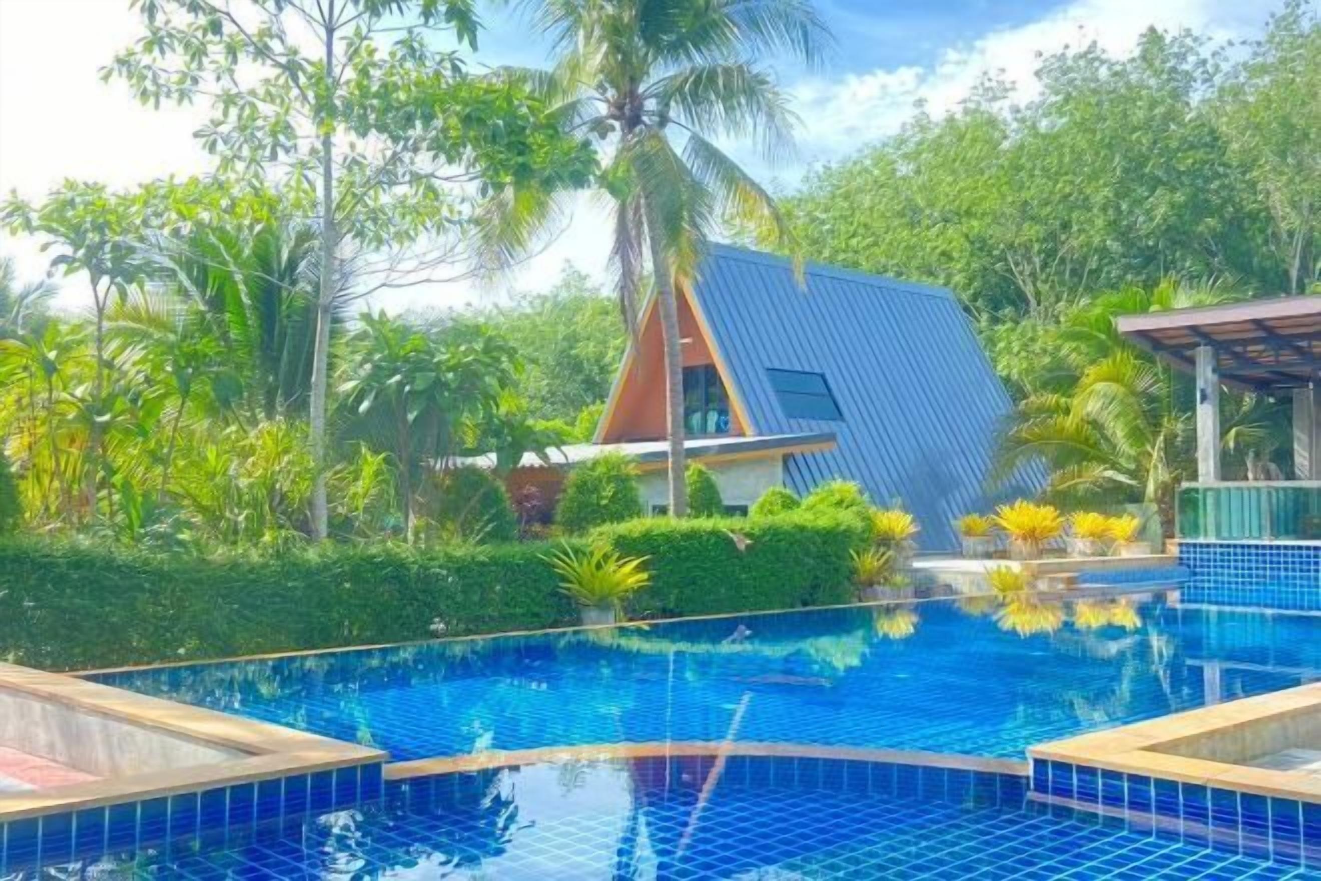 Alberca al aire libre