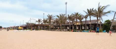 Blick von der Unterkunft