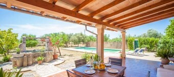 CAN MOSCARI - Villa with private pool in Inca. Free WiFi