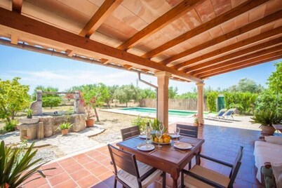 CAN MOSCARI - Villa with private pool in Inca. Free WiFi