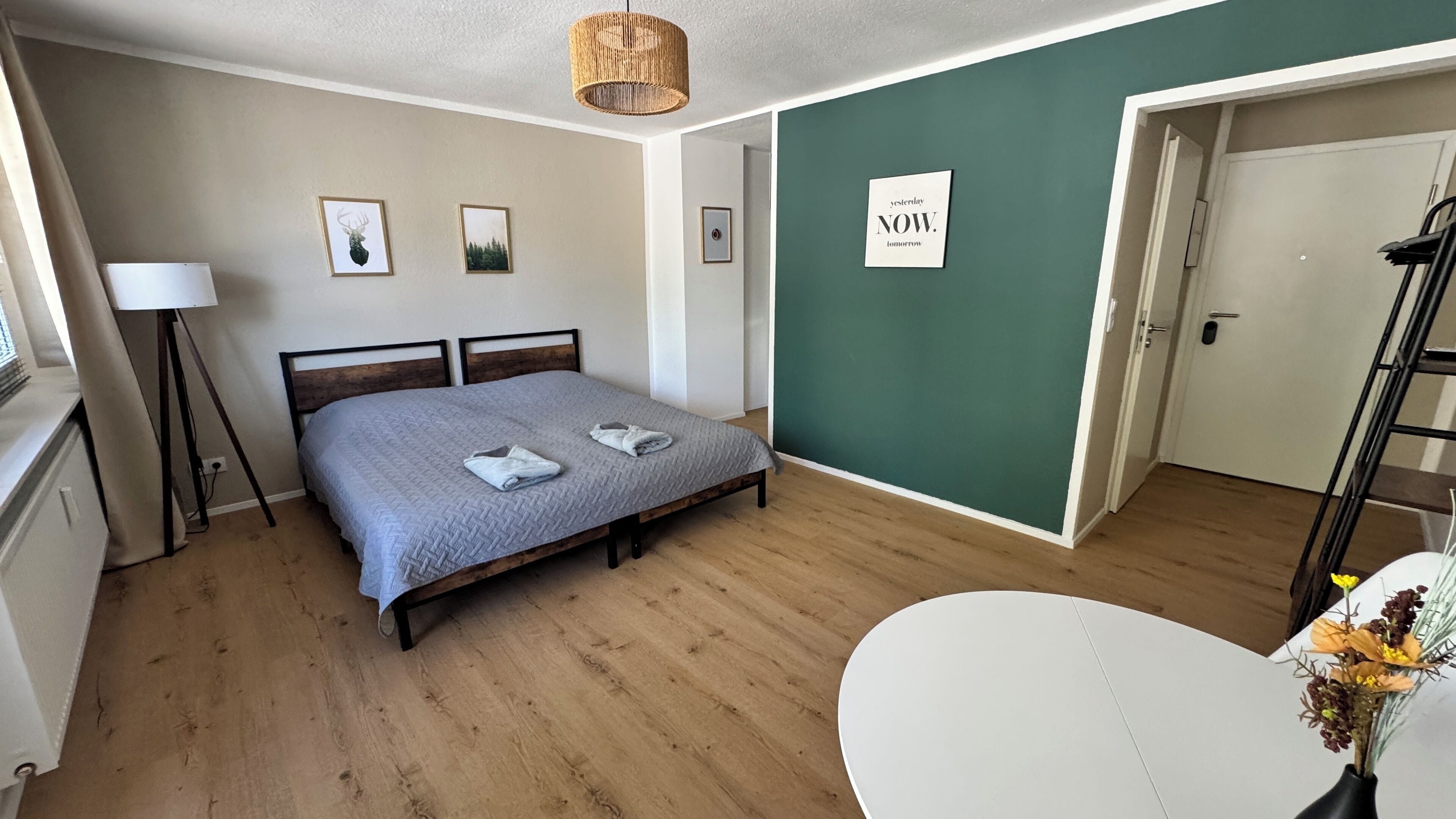 1 Schlafzimmer, Reisekinderbett, kostenloses WLAN, Bettwäsche