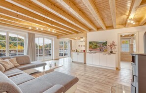 Smart TV, fireplace - Nice apartment in Südharz with sauna (Südharz)