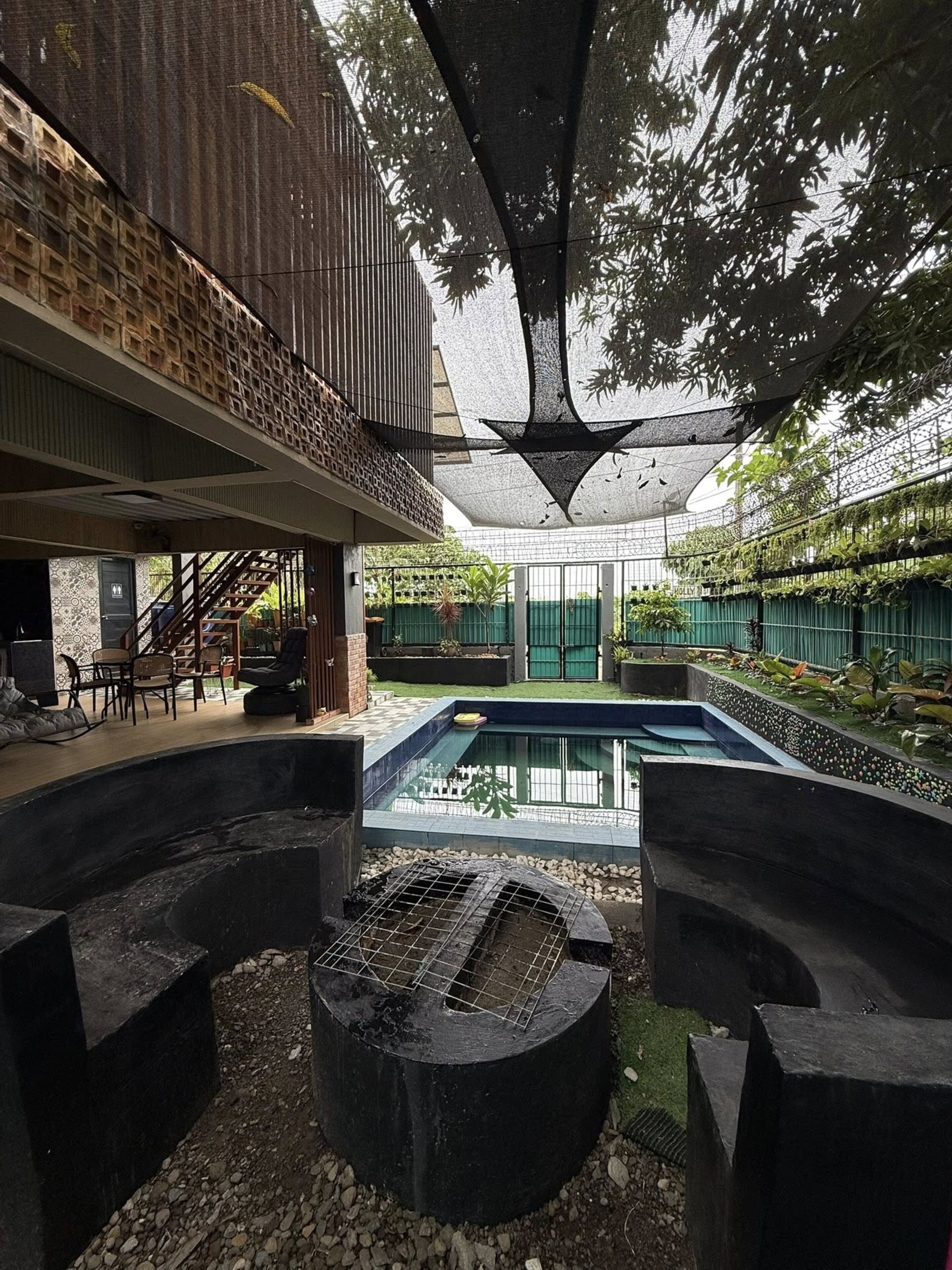 Aire de pique-nique/barbecue