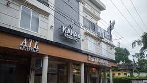 A multi-story building with ATK Enterprises and Kanak Residency on the ground floor, and a Build Mart store on the second floor. - Kanak Residency Thalassary (Thalassery)