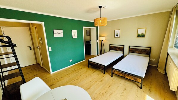 1 chambre, lit de bébé portatif, accès au Wi-Fi (inclus)