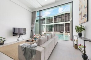 บริเวณนั่งเล่น