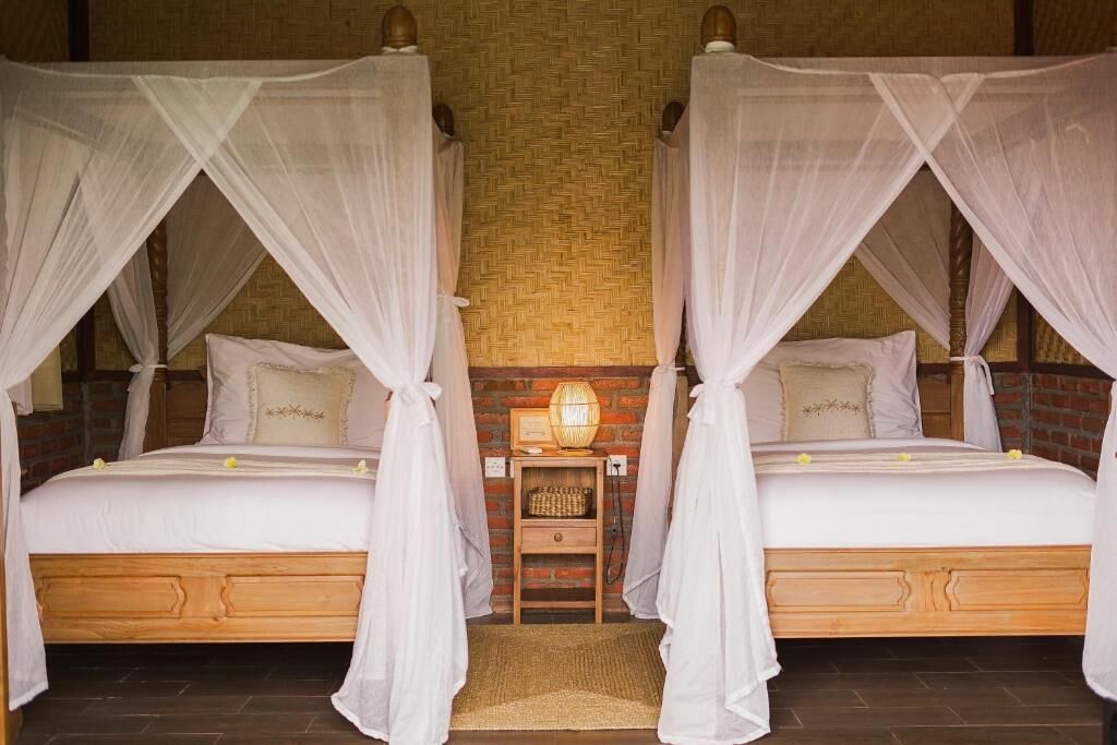 Deluxe Twin Room, Balcony, Garden View